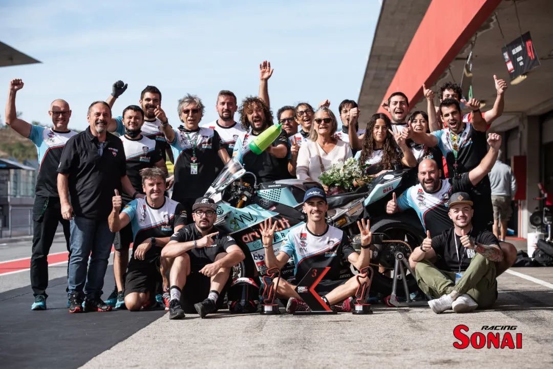 WSBK Team Celebration